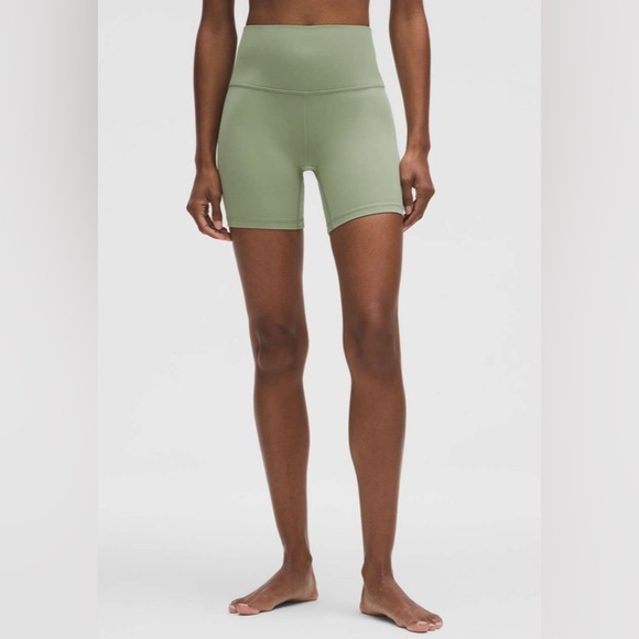 NWT Lululemon Align High Rise Short 6” Desert Green Women’s Shorts Size 0 - Picture 2 of 8